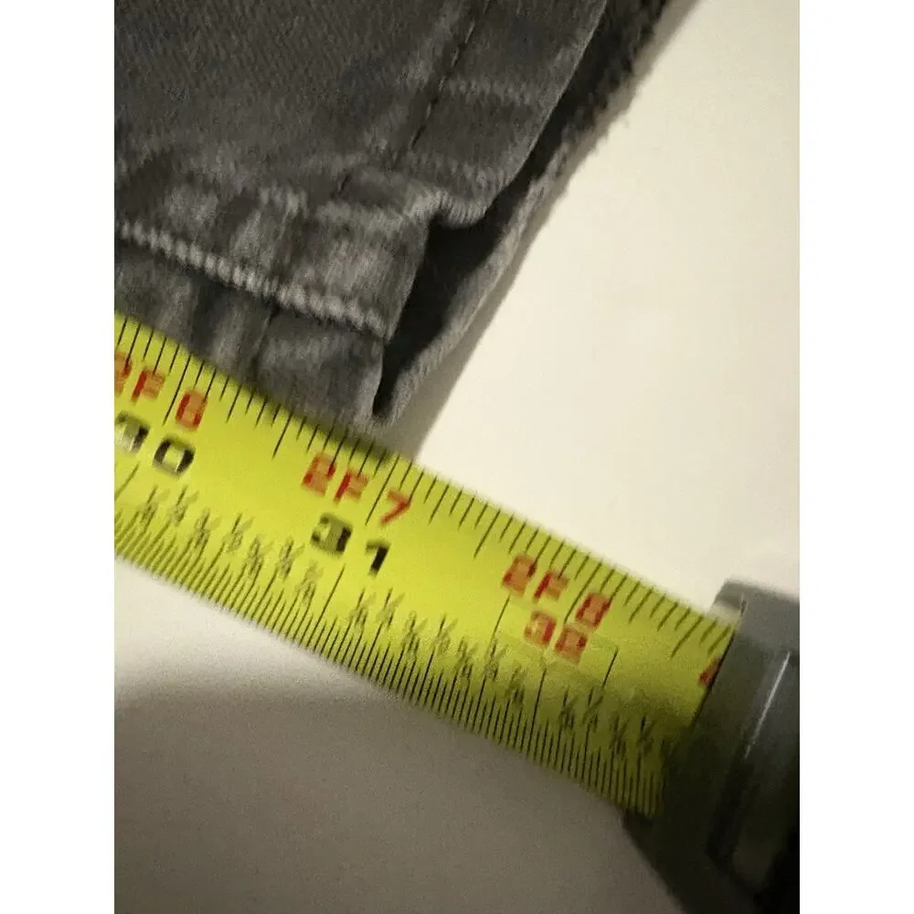 Levis 541 Jeans Mens 38x32 Gray Charcoal Wash Athletic Straight Denim Pants